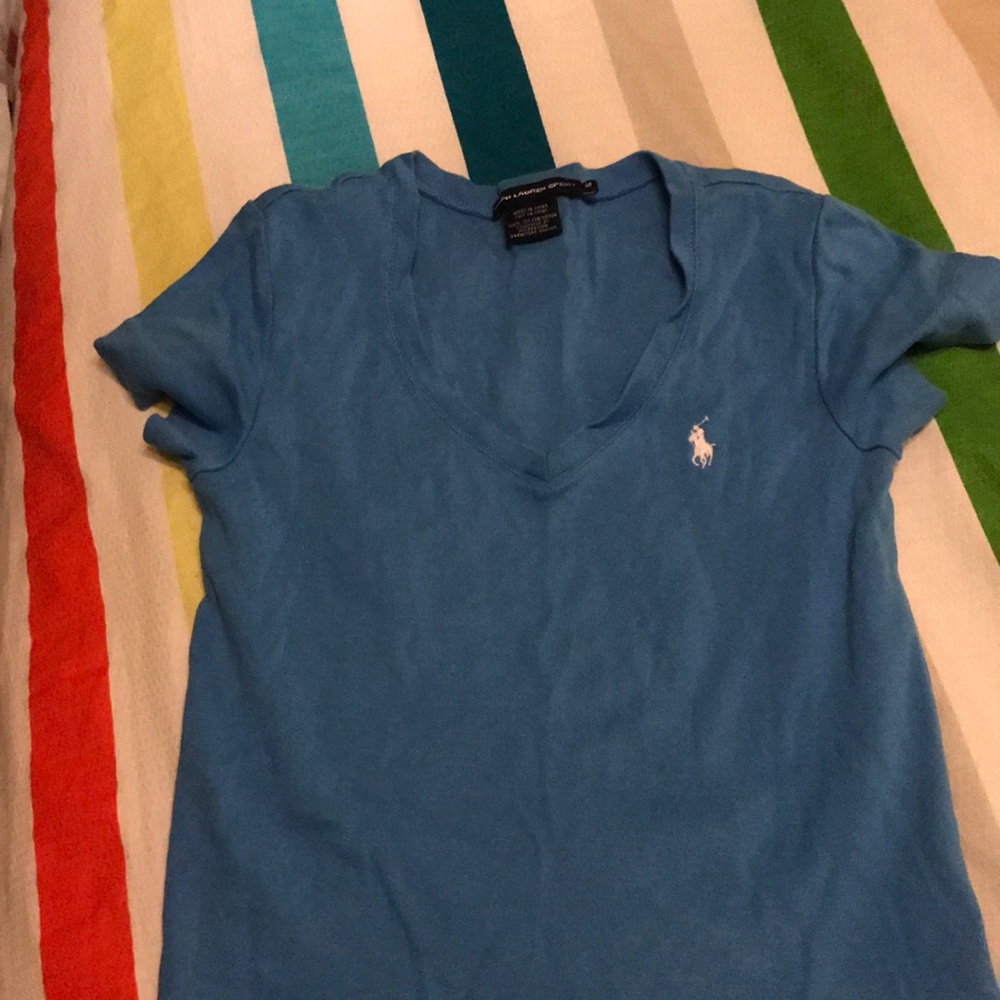 Blue Ralph Lauren top